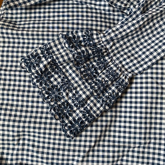 🎀 2 for $20sale 🎀 gingham blouse - Picture 2 of 4